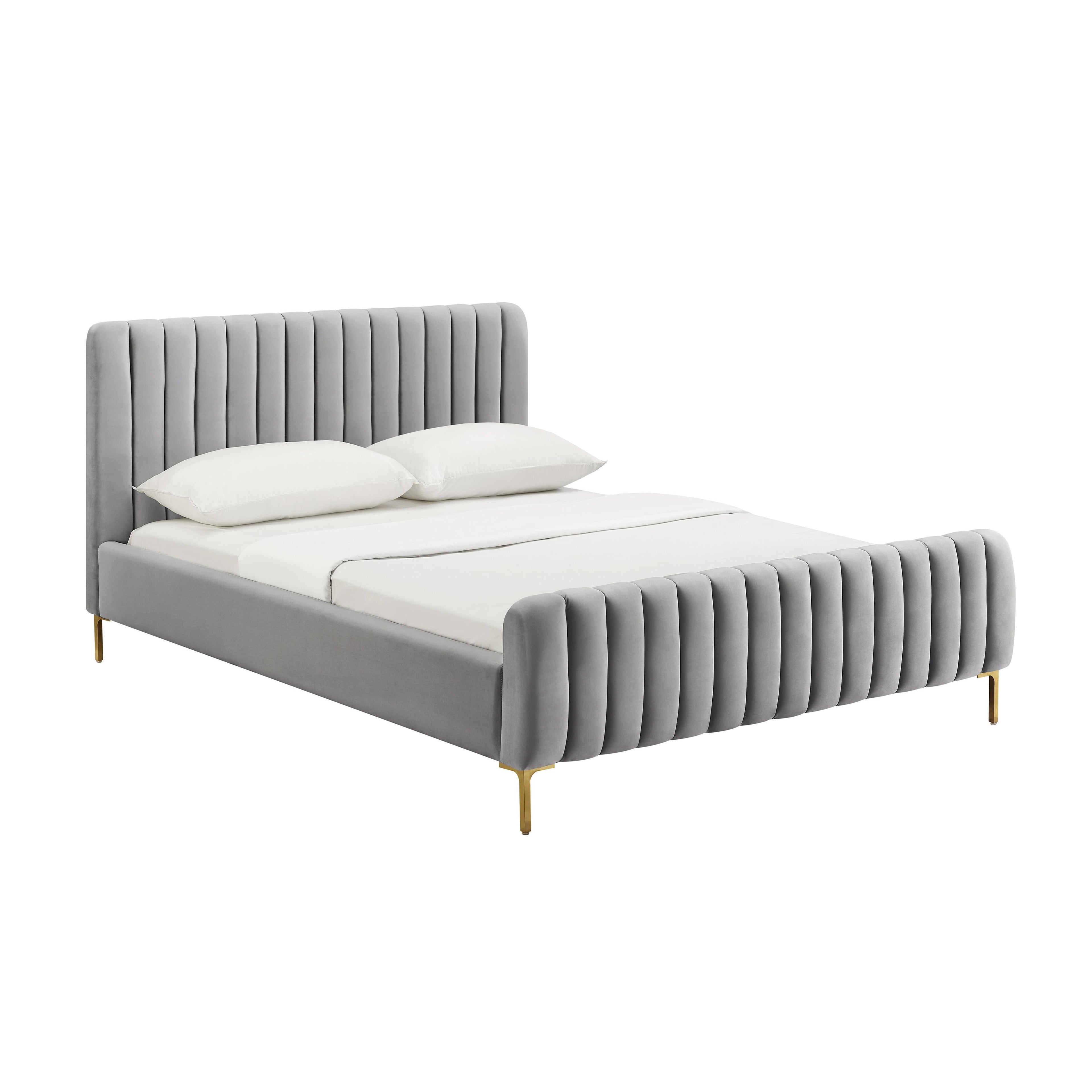 Angela Performance Velvet Bed
