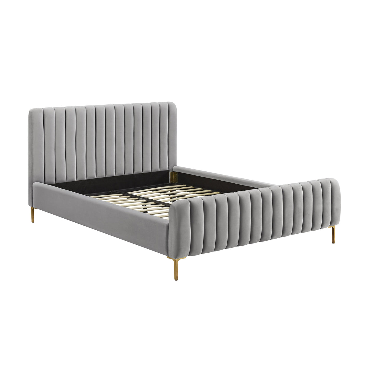 Angela Performance Velvet Bed