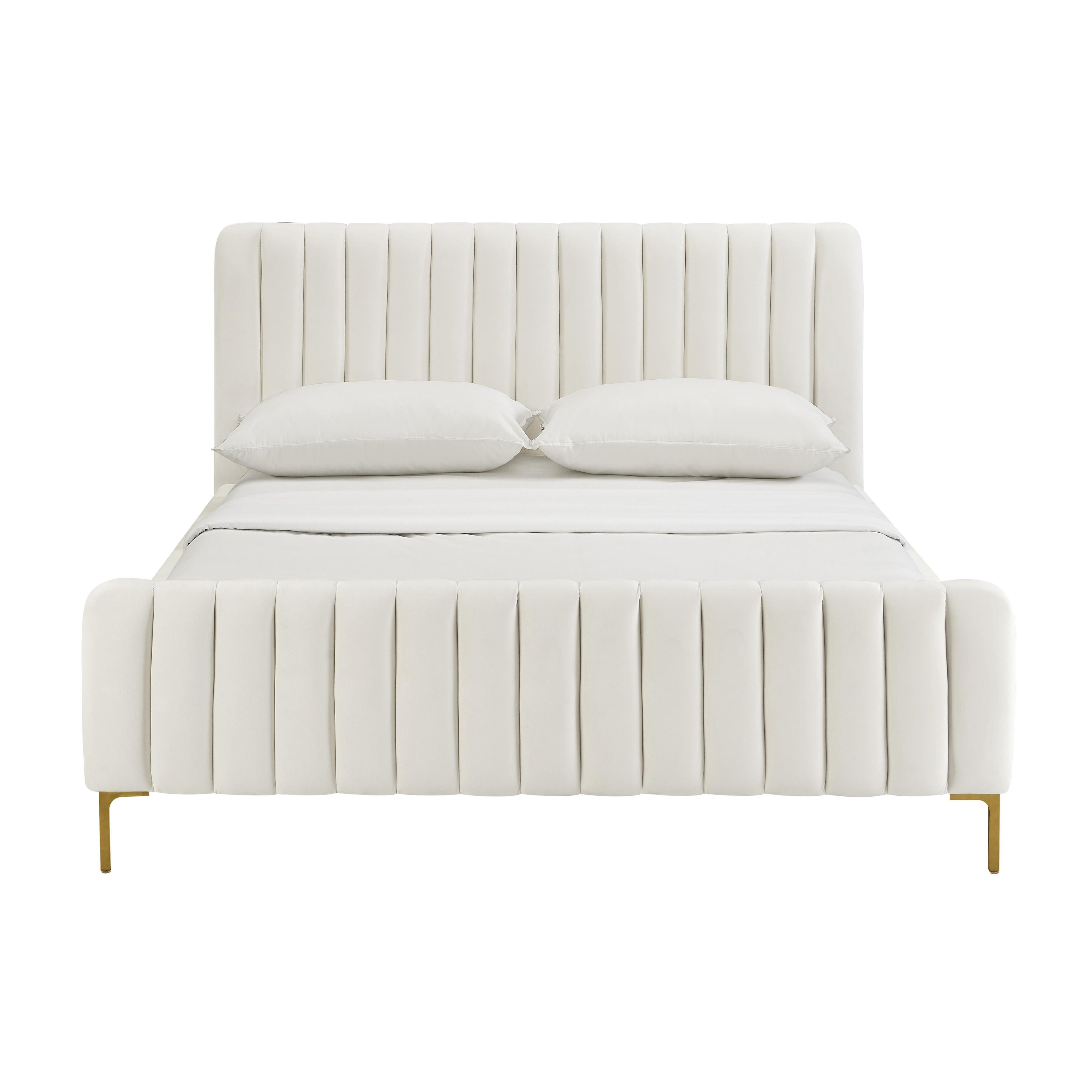 Angela Performance Velvet Bed