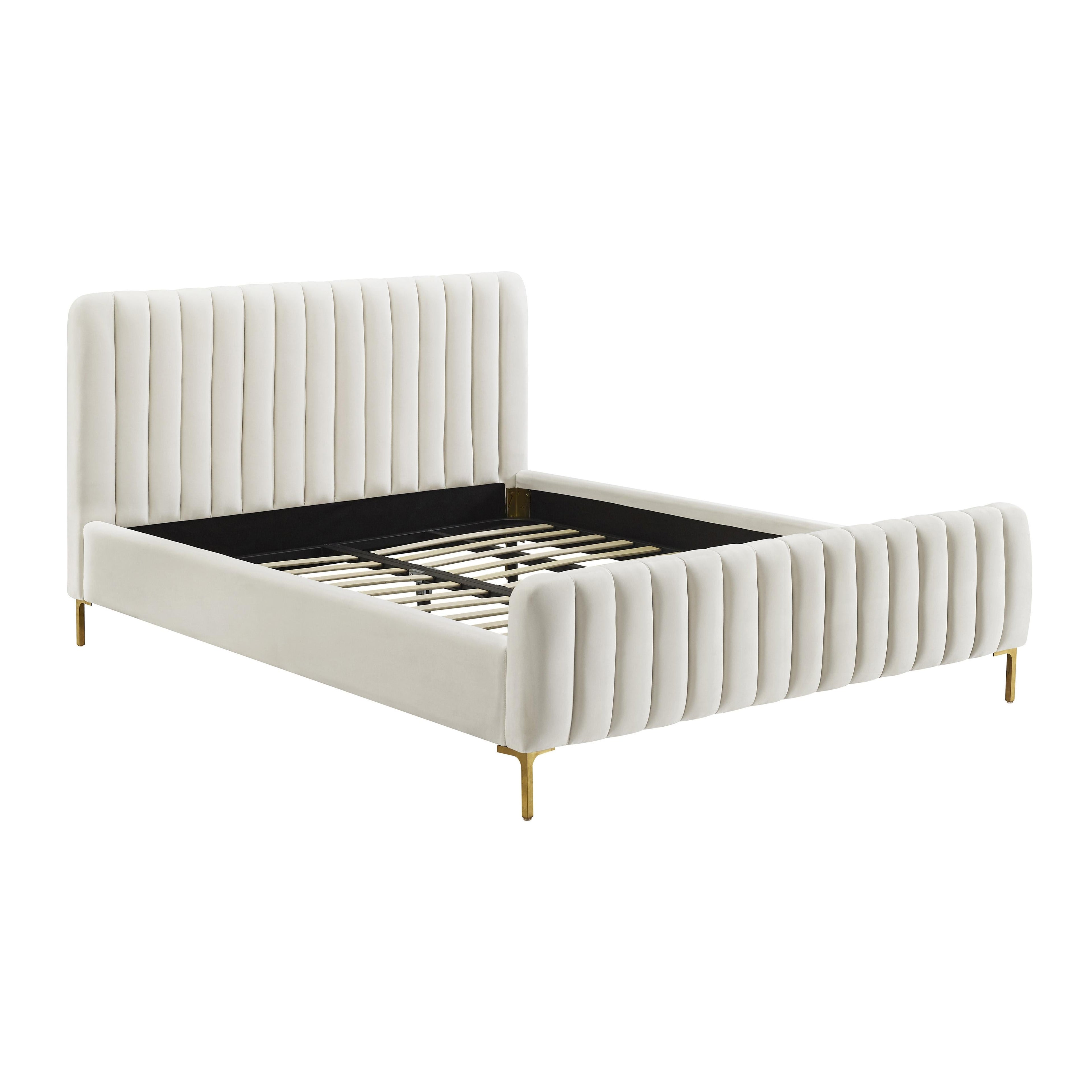 Angela Performance Velvet Bed