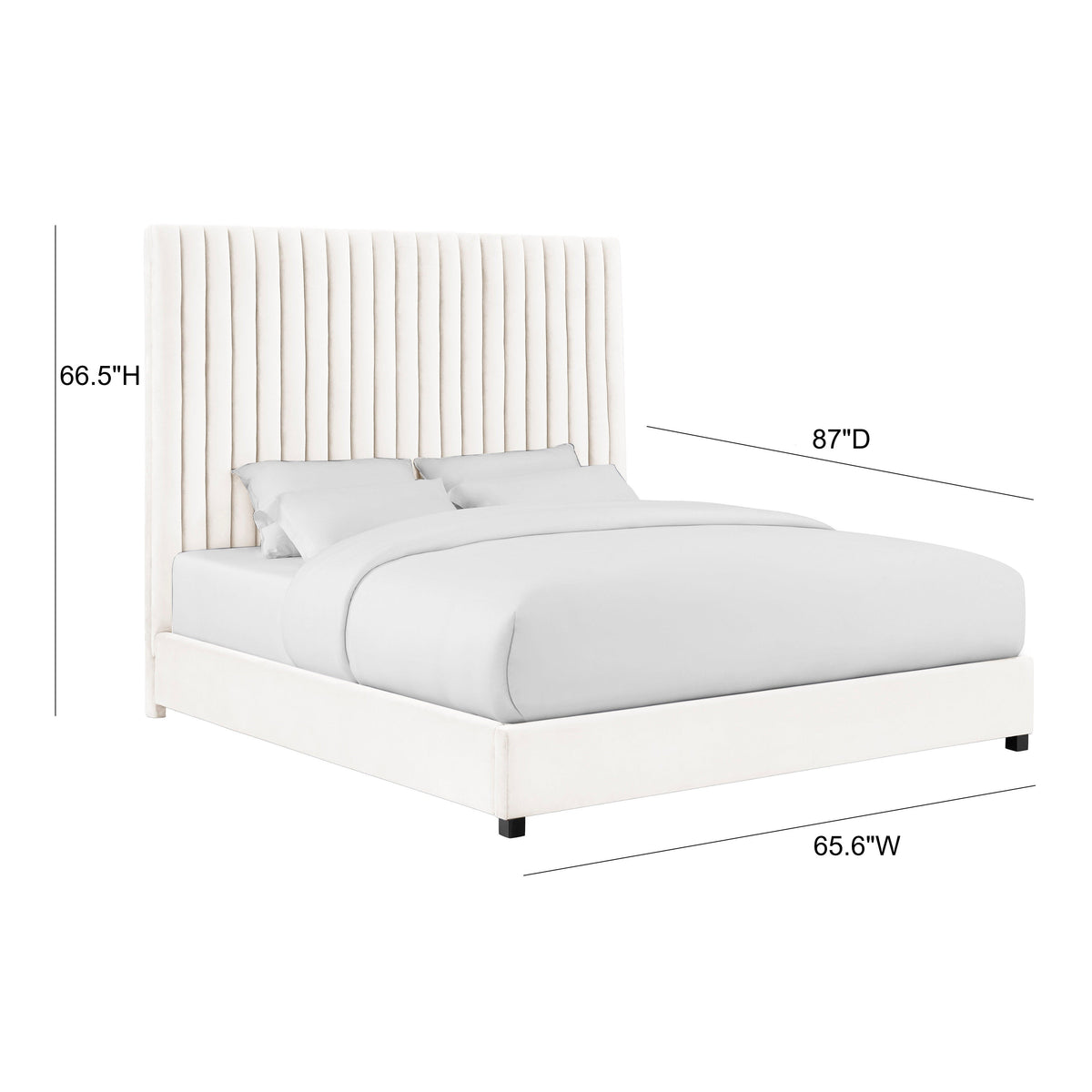Arabelle Performance Velvet Bed