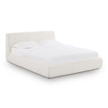 Isla Cream Upcycled Performance Linen Bed