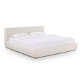 Isla Cream Upcycled Performance Linen Bed