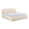 Murielle Textured Performance Boucle Bed — Taupe Queen