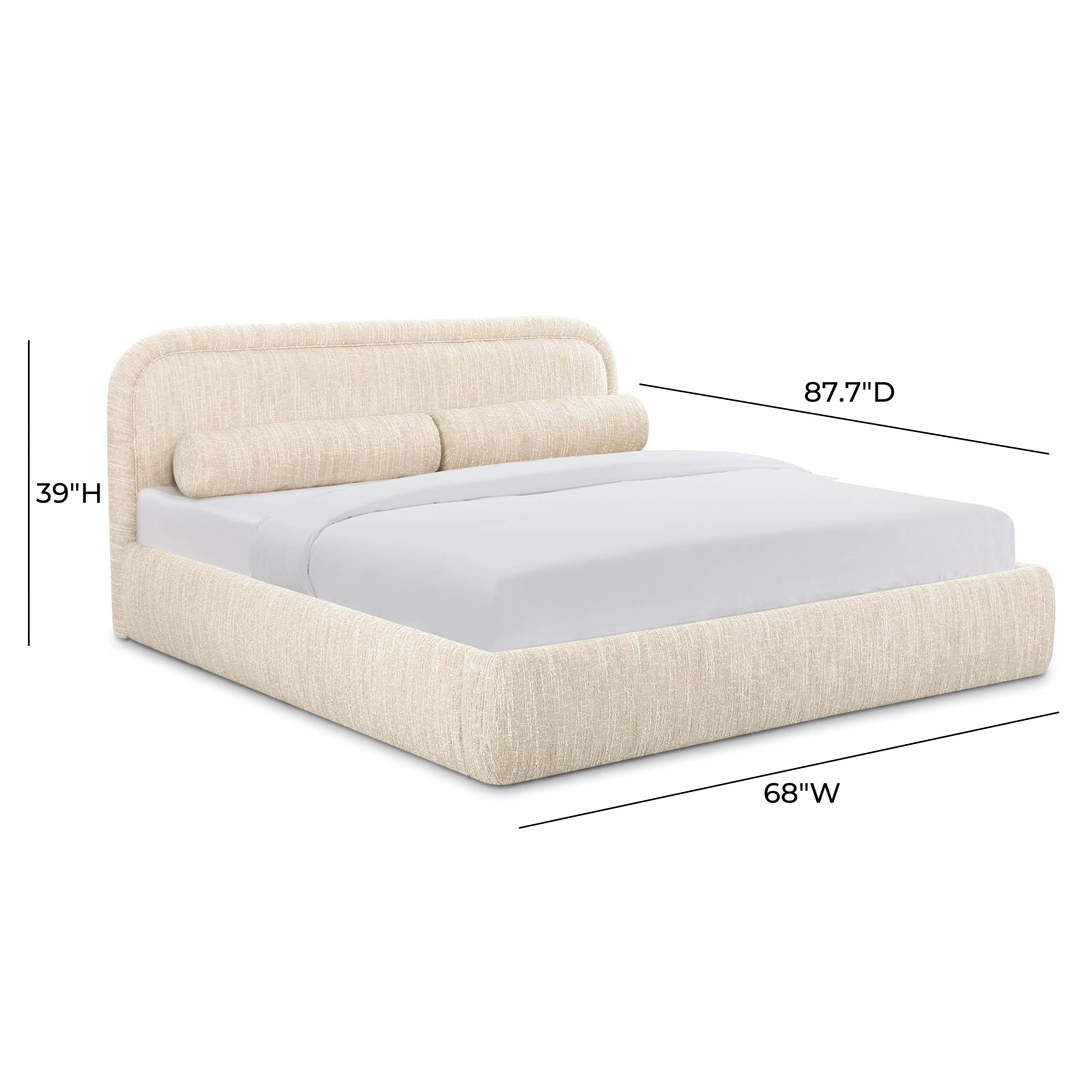 Murielle Textured Performance Boucle Bed