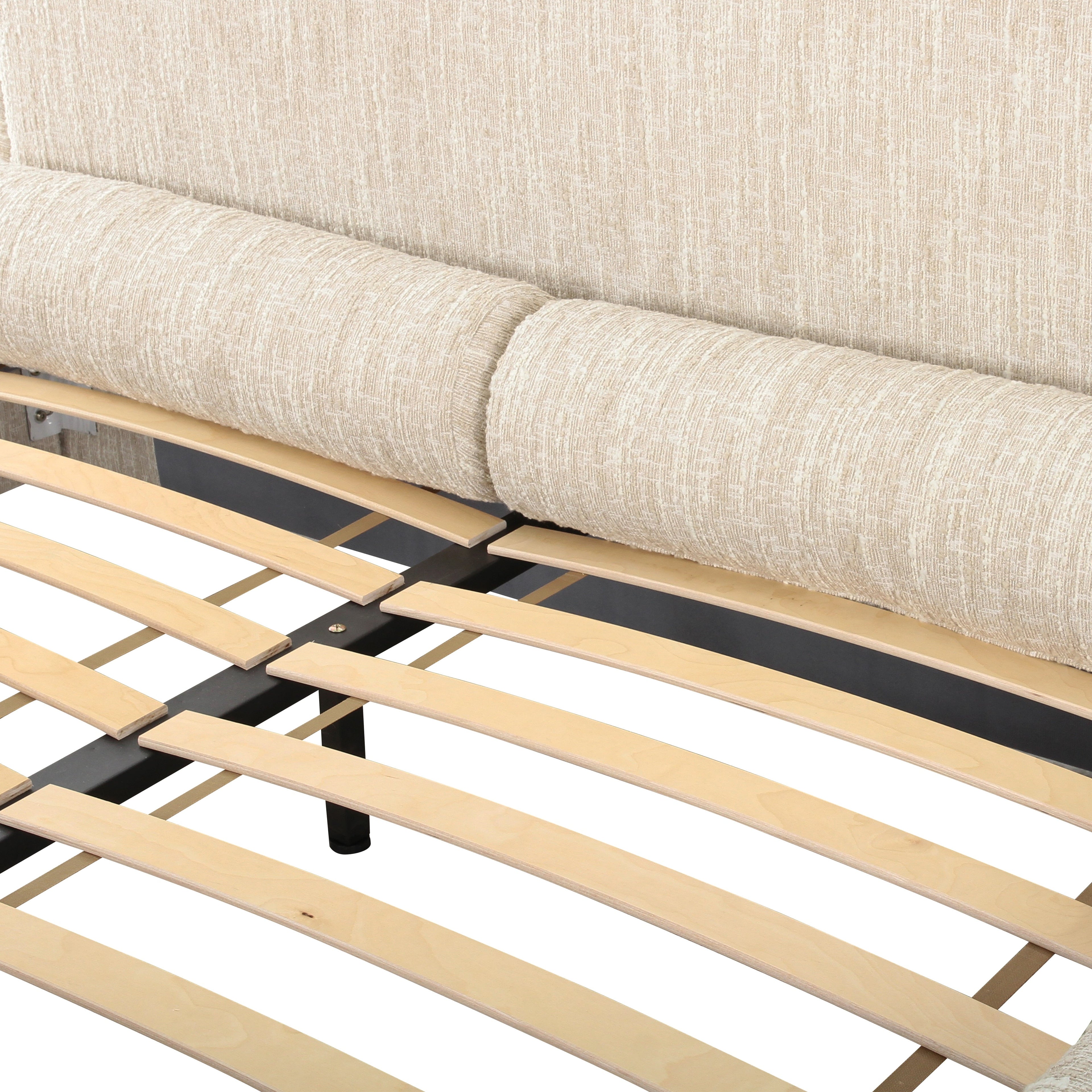 Murielle Textured Performance Boucle Bed