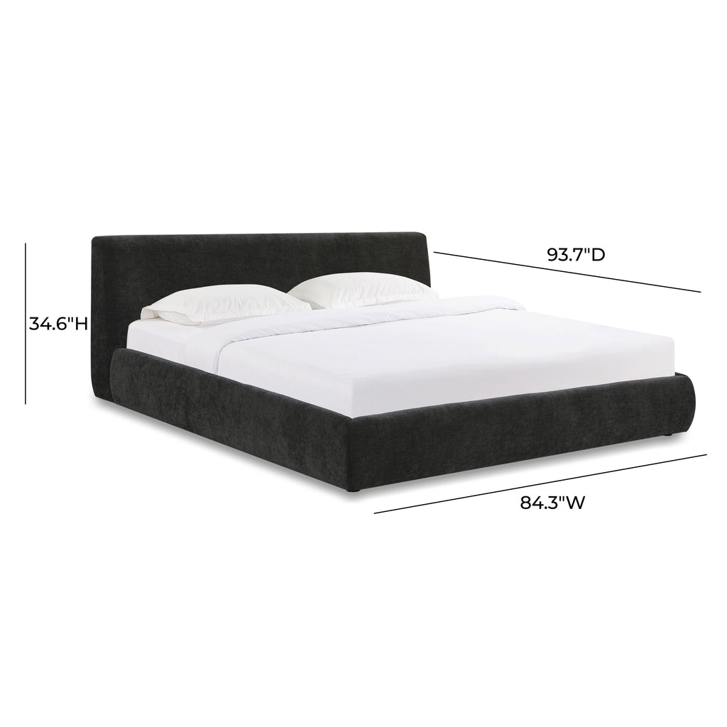 Isla Textured Performance Velvet Bed