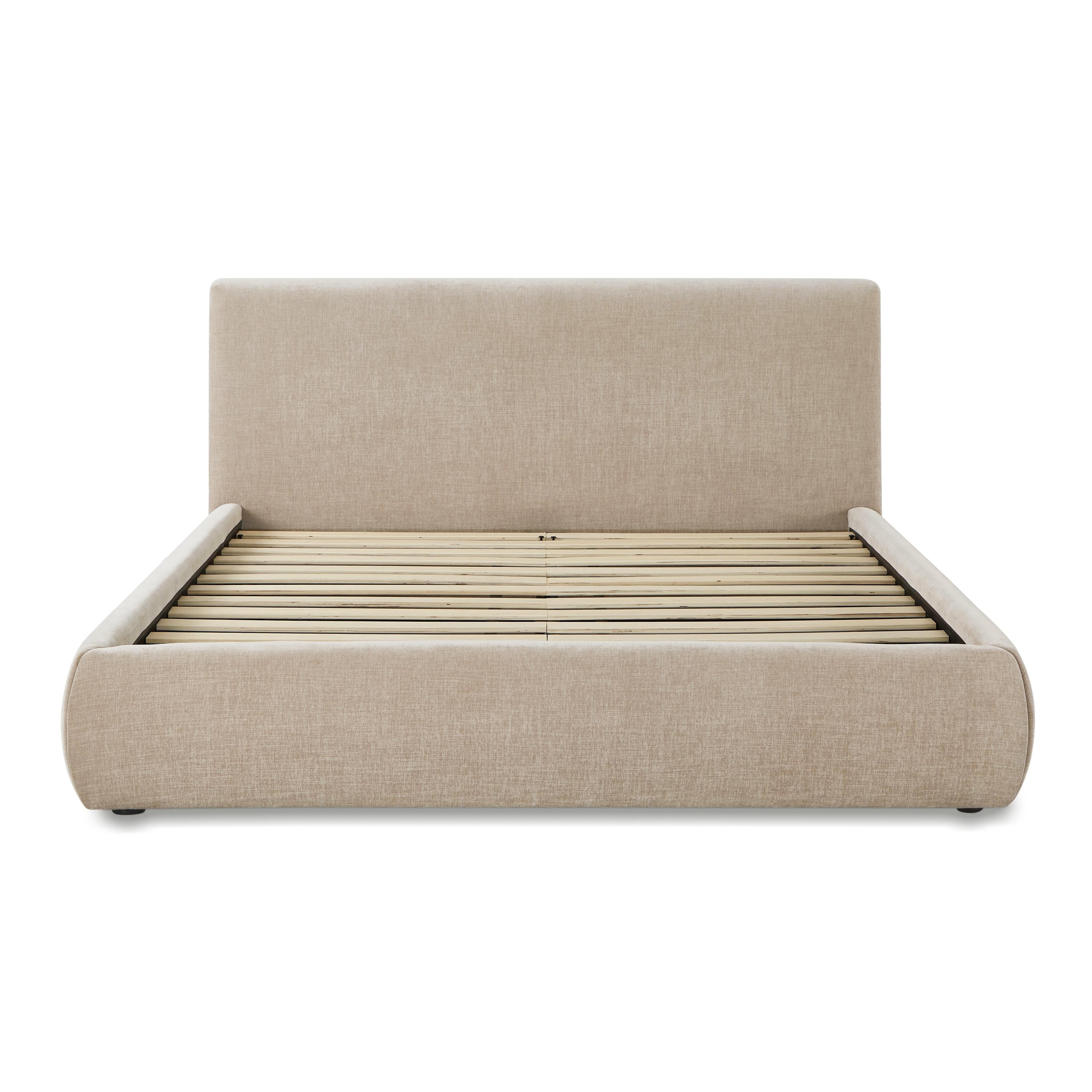 Isla Textured Performance Velvet Bed