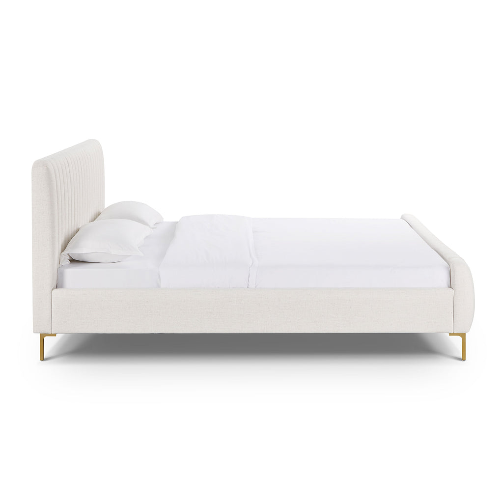 Angela Upcycled Performance Linen Bed