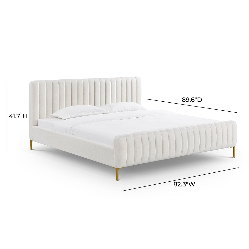 Angela Upcycled Performance Linen Bed