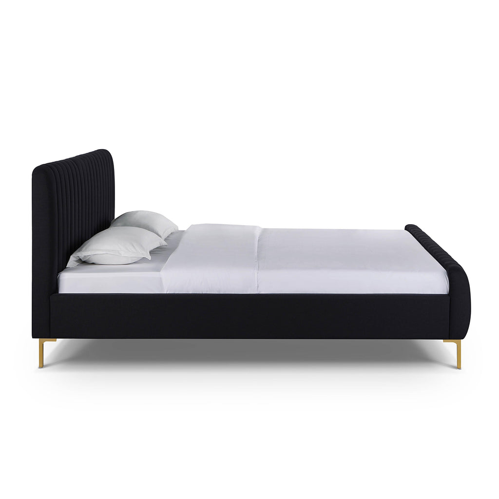 Angela Upcycled Performance Linen Bed