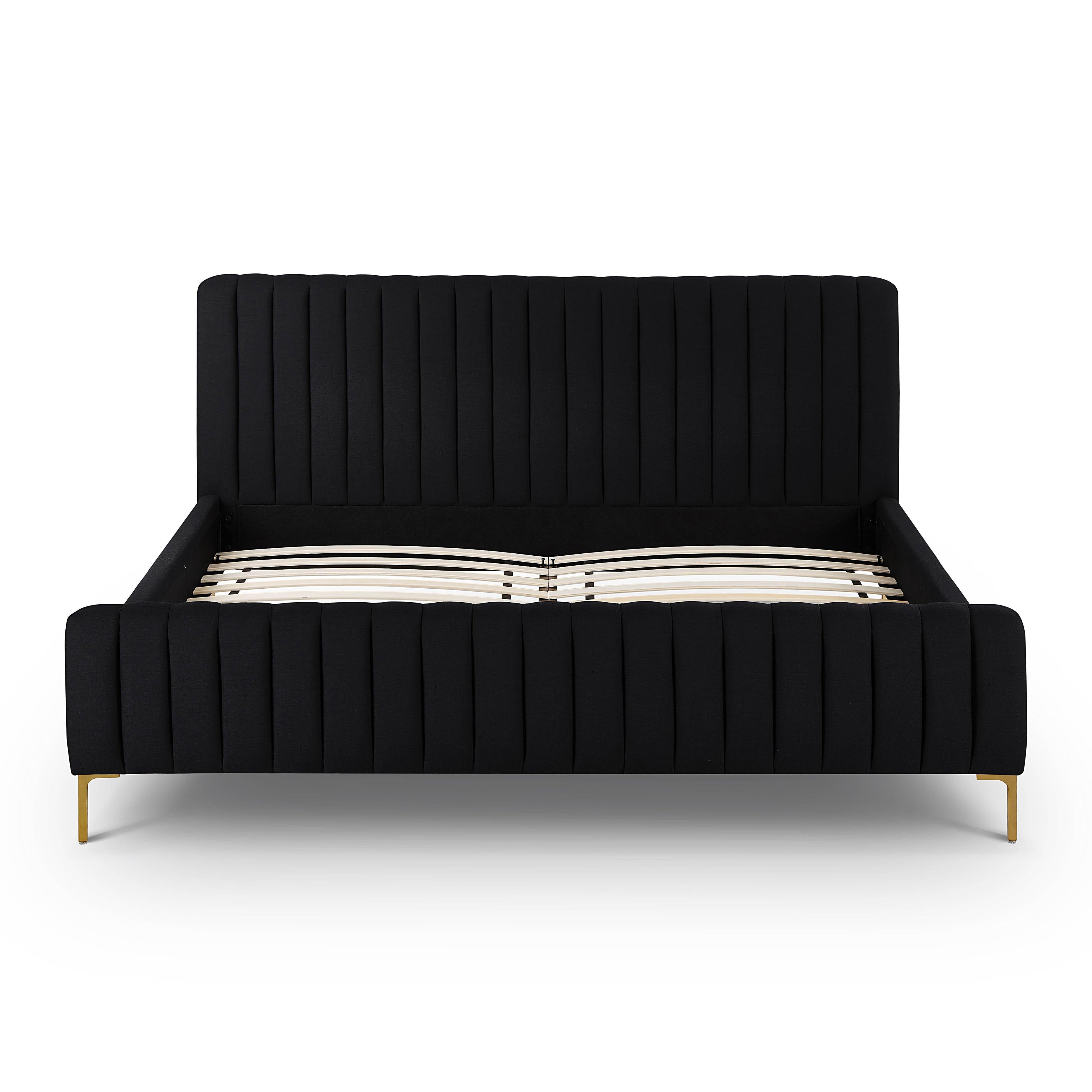 Angela Upcycled Performance Linen Bed