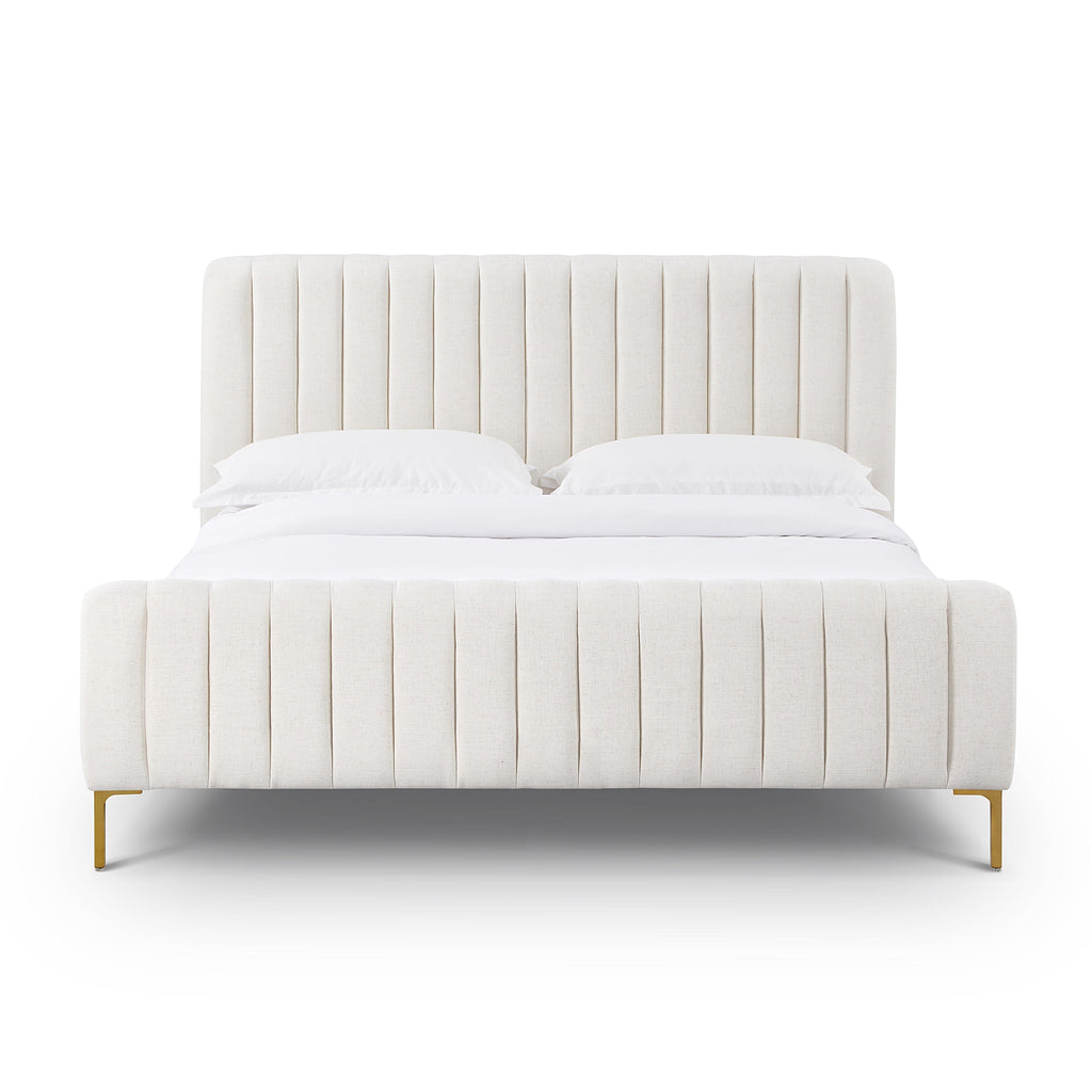 Angela Upcycled Performance Linen Bed
