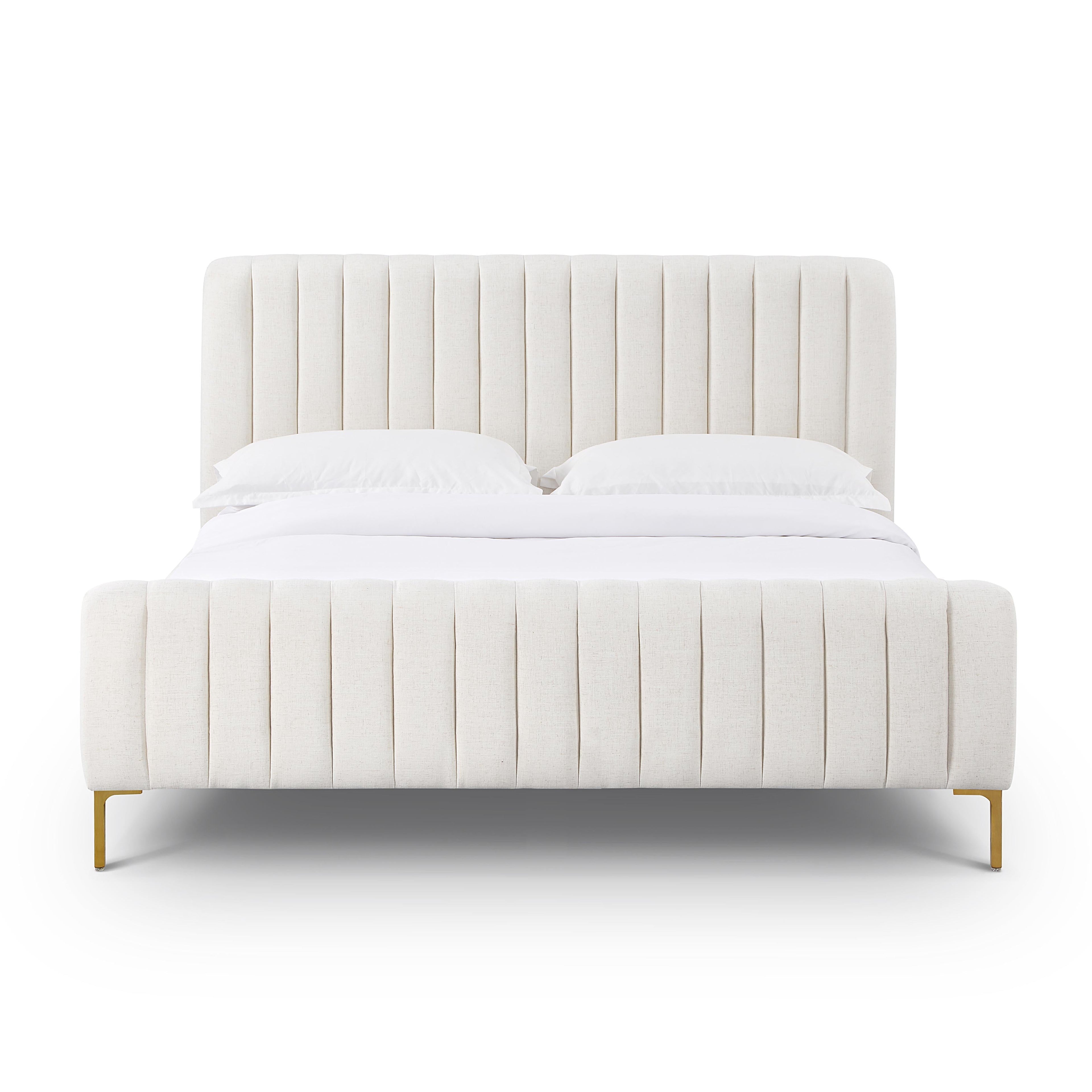 Angela Upcycled Performance Linen Bed