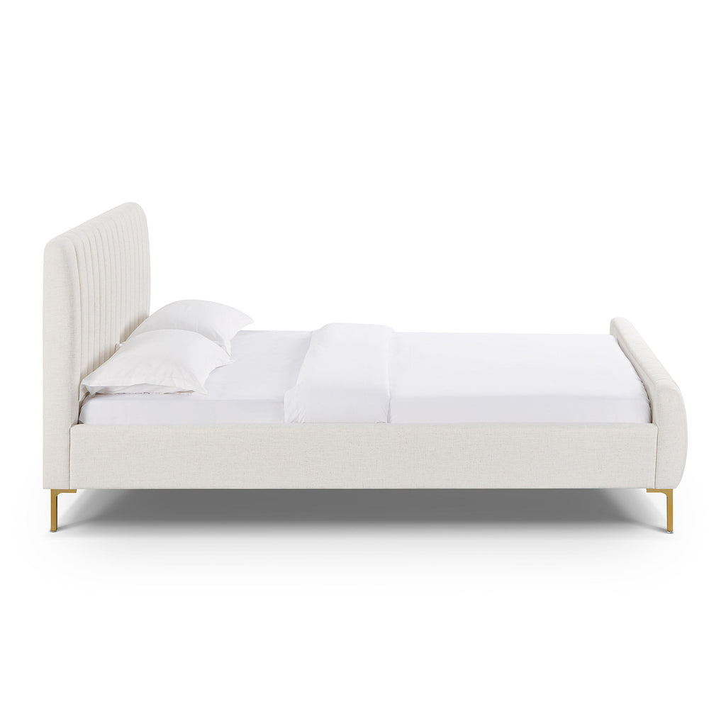 Angela Upcycled Performance Linen Bed