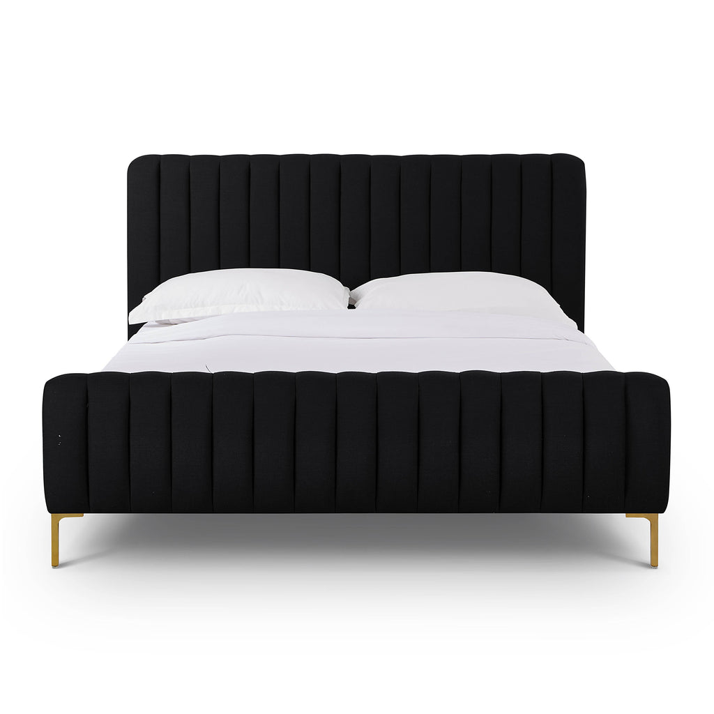 Angela Upcycled Performance Linen Bed