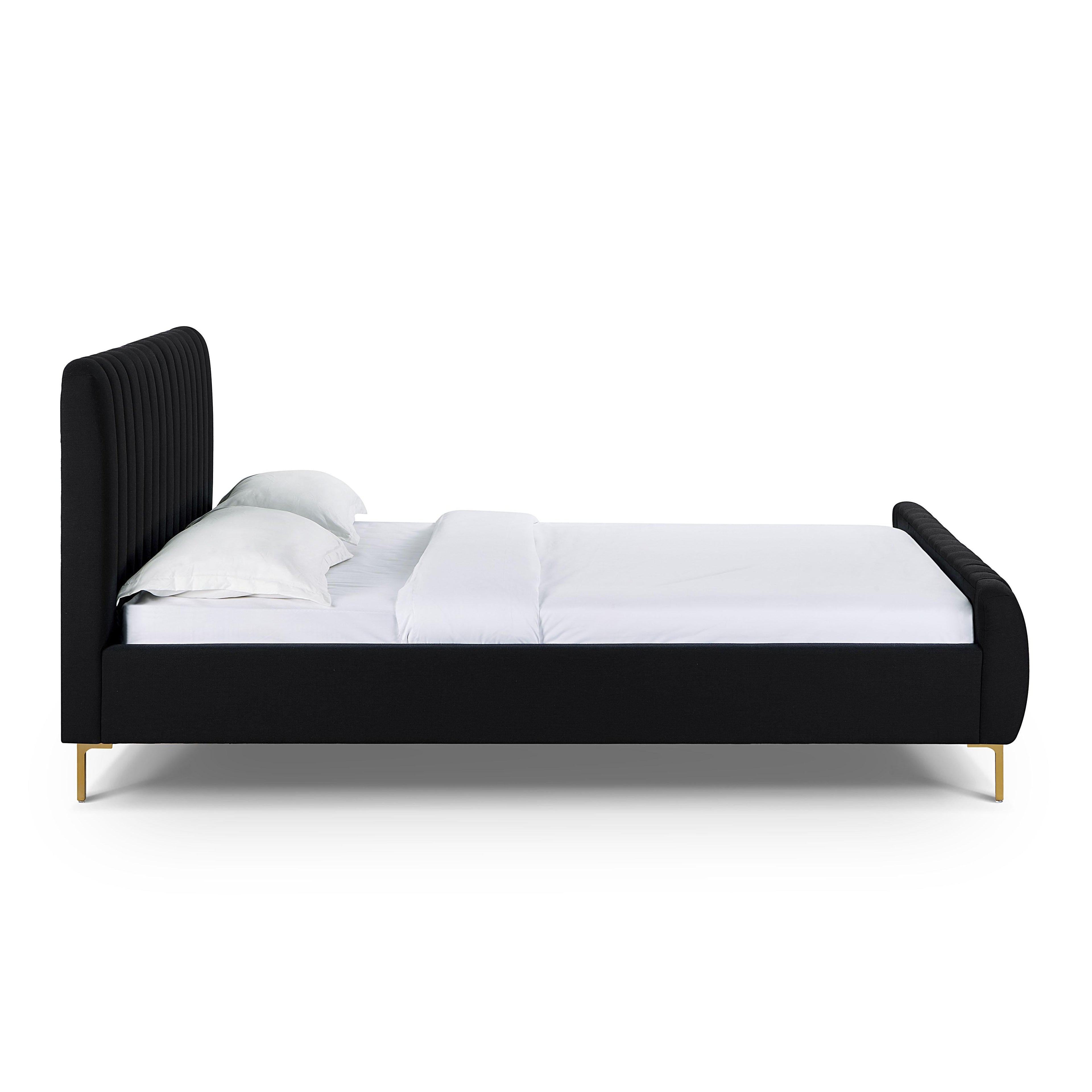 Angela Upcycled Performance Linen Bed