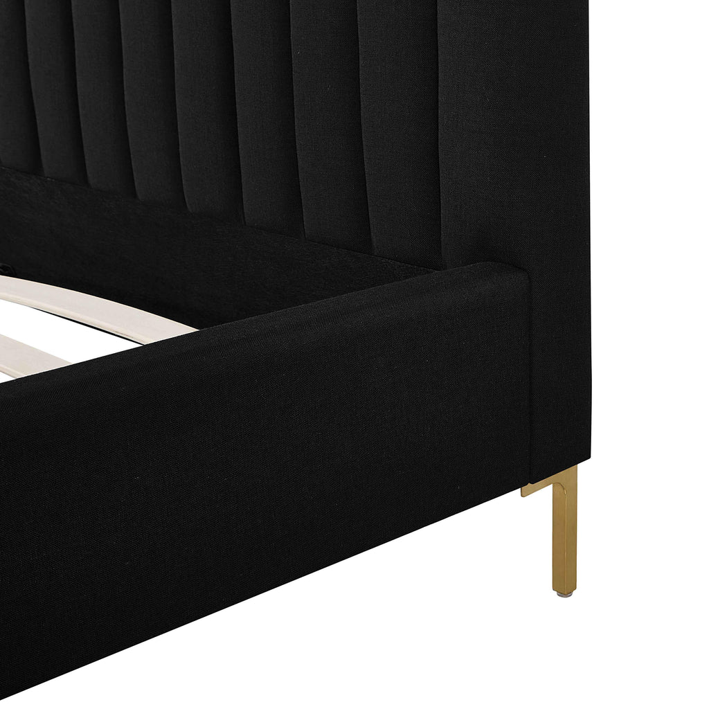 Angela Upcycled Performance Linen Bed