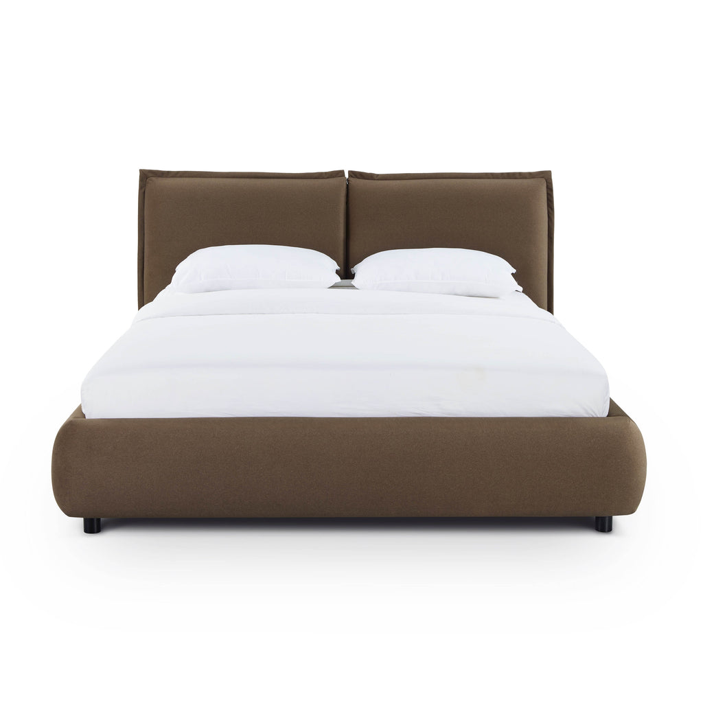 Mel Performance Faux Mohair Velvet Bed