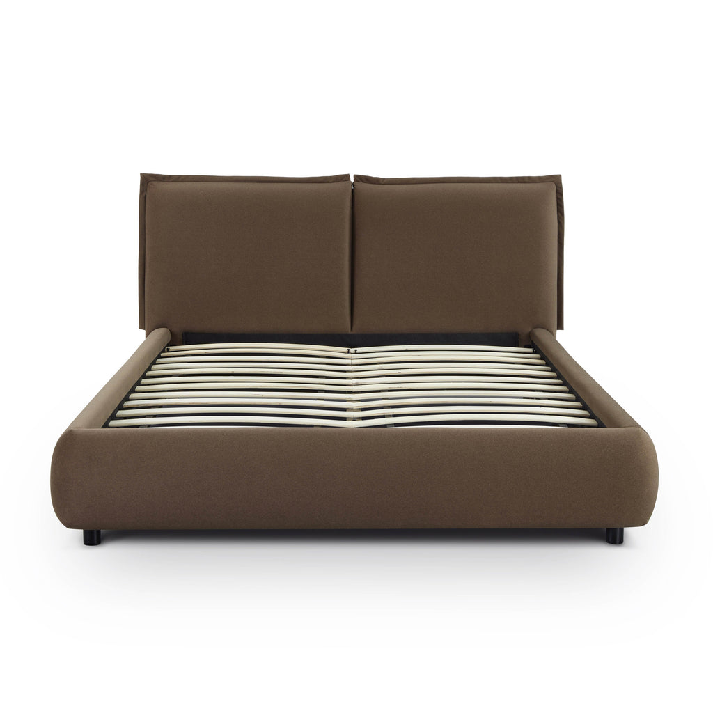 Mel Performance Faux Mohair Velvet Bed