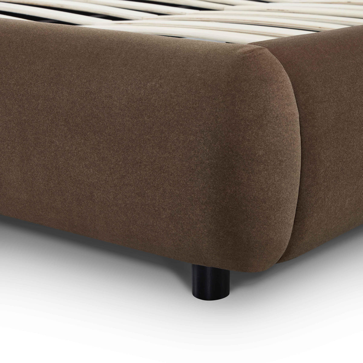 Mel Performance Faux Mohair Velvet Bed