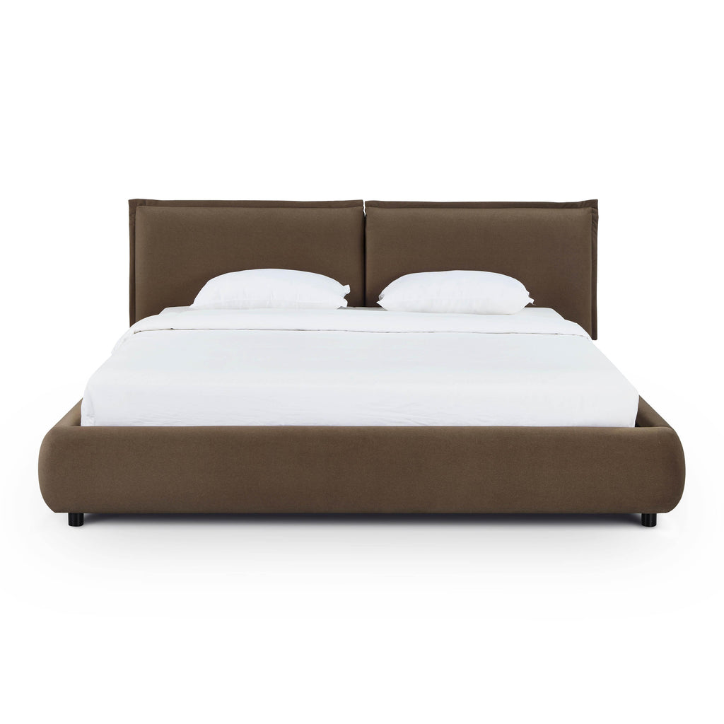 Mel Performance Faux Mohair Velvet Bed