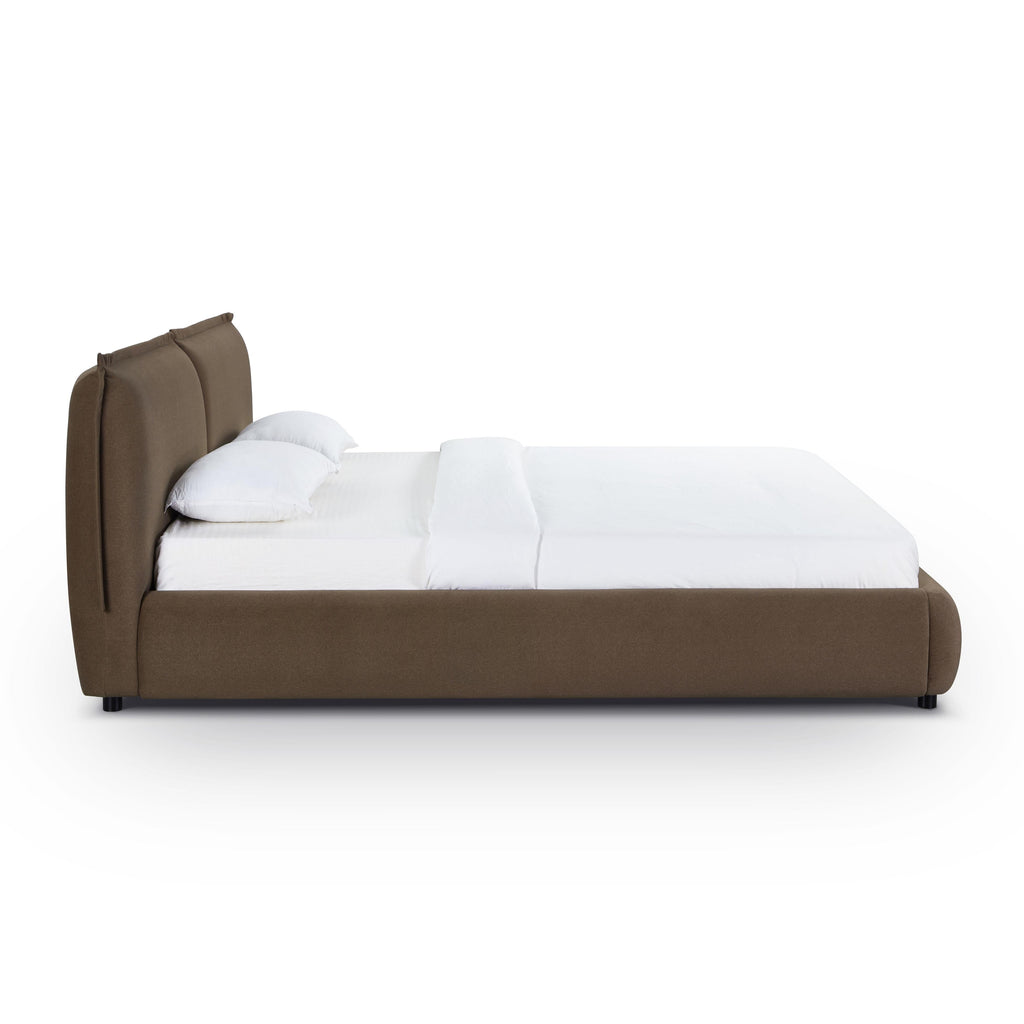 Mel Performance Faux Mohair Velvet Bed