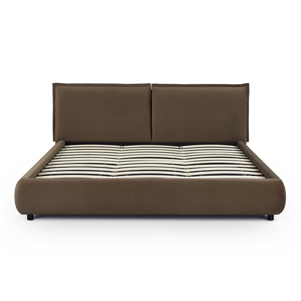 Mel Performance Faux Mohair Velvet Bed