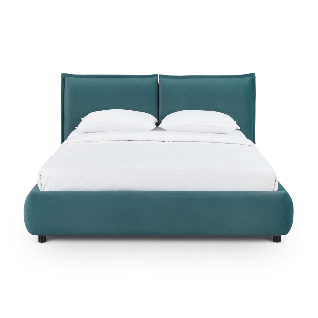 Mel Performance Faux Mohair Velvet Bed