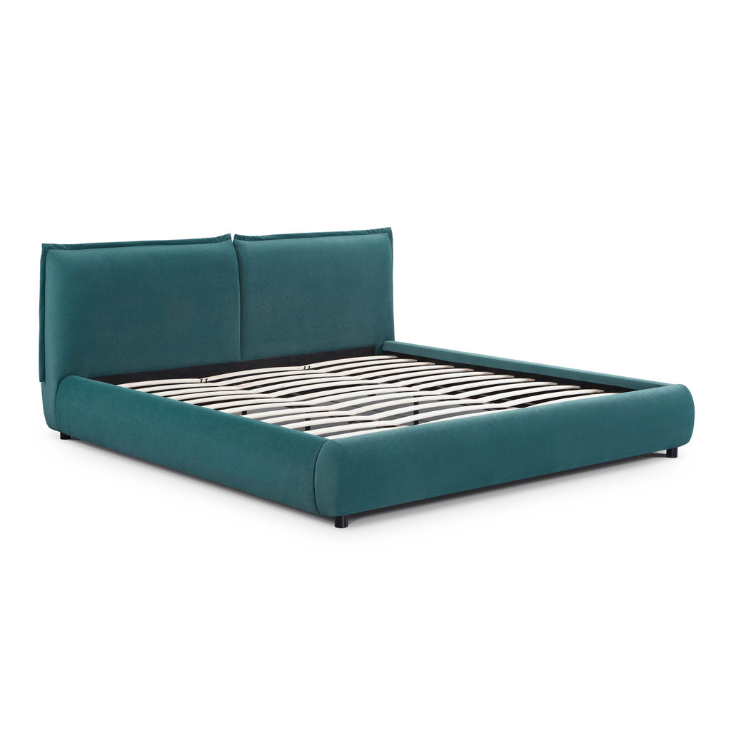 Mel Performance Faux Mohair Velvet Bed