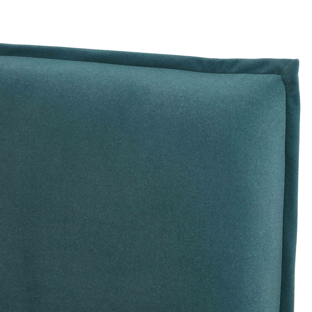 Mel Performance Faux Mohair Velvet Bed