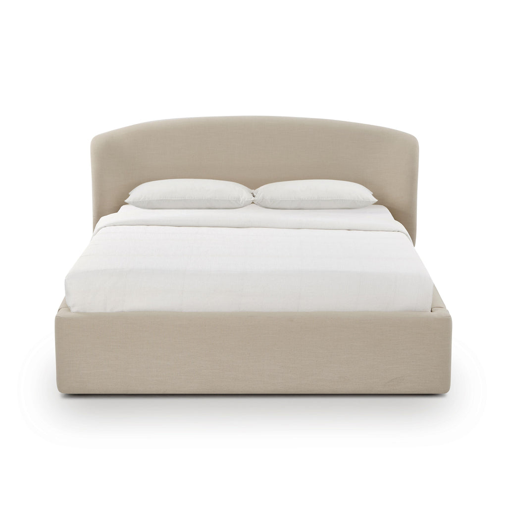 Corey Upcycled Performance Linen Storage Bed