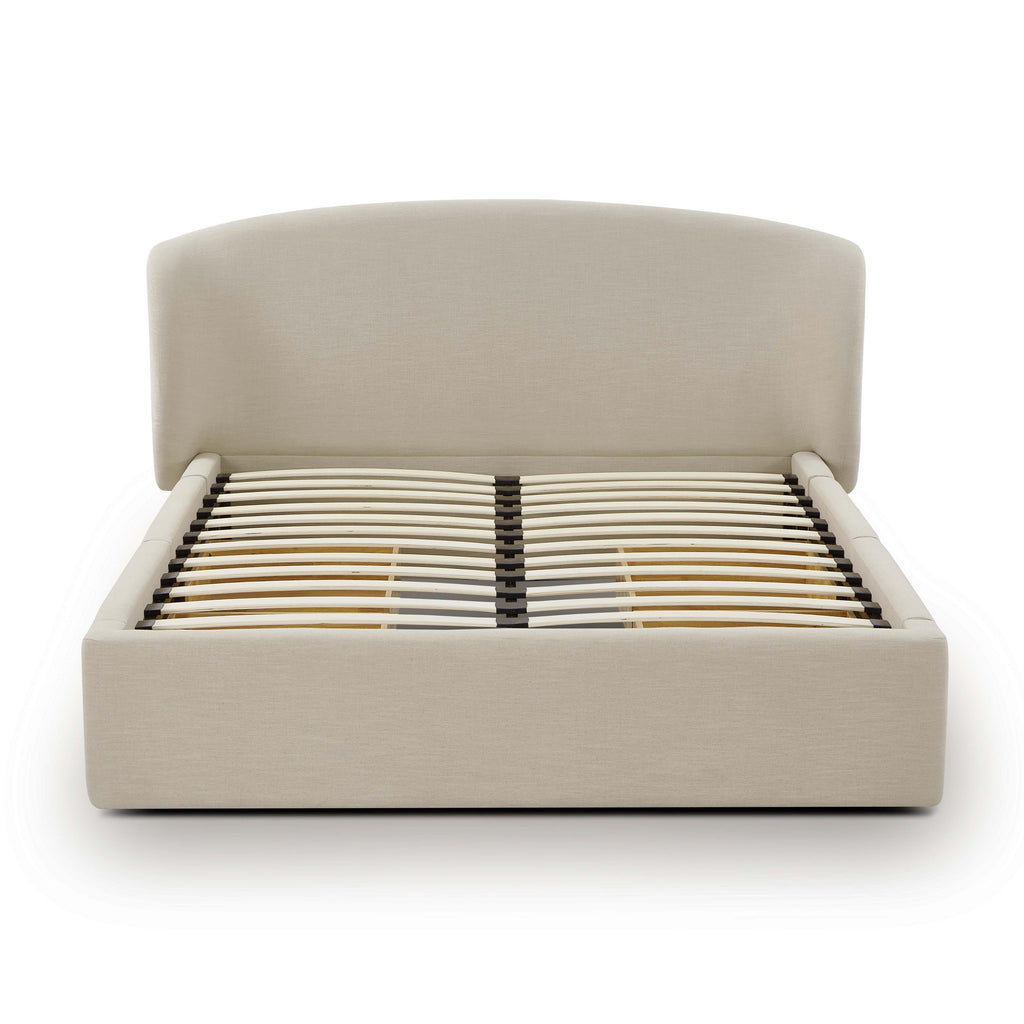 Corey Upcycled Performance Linen Storage Bed