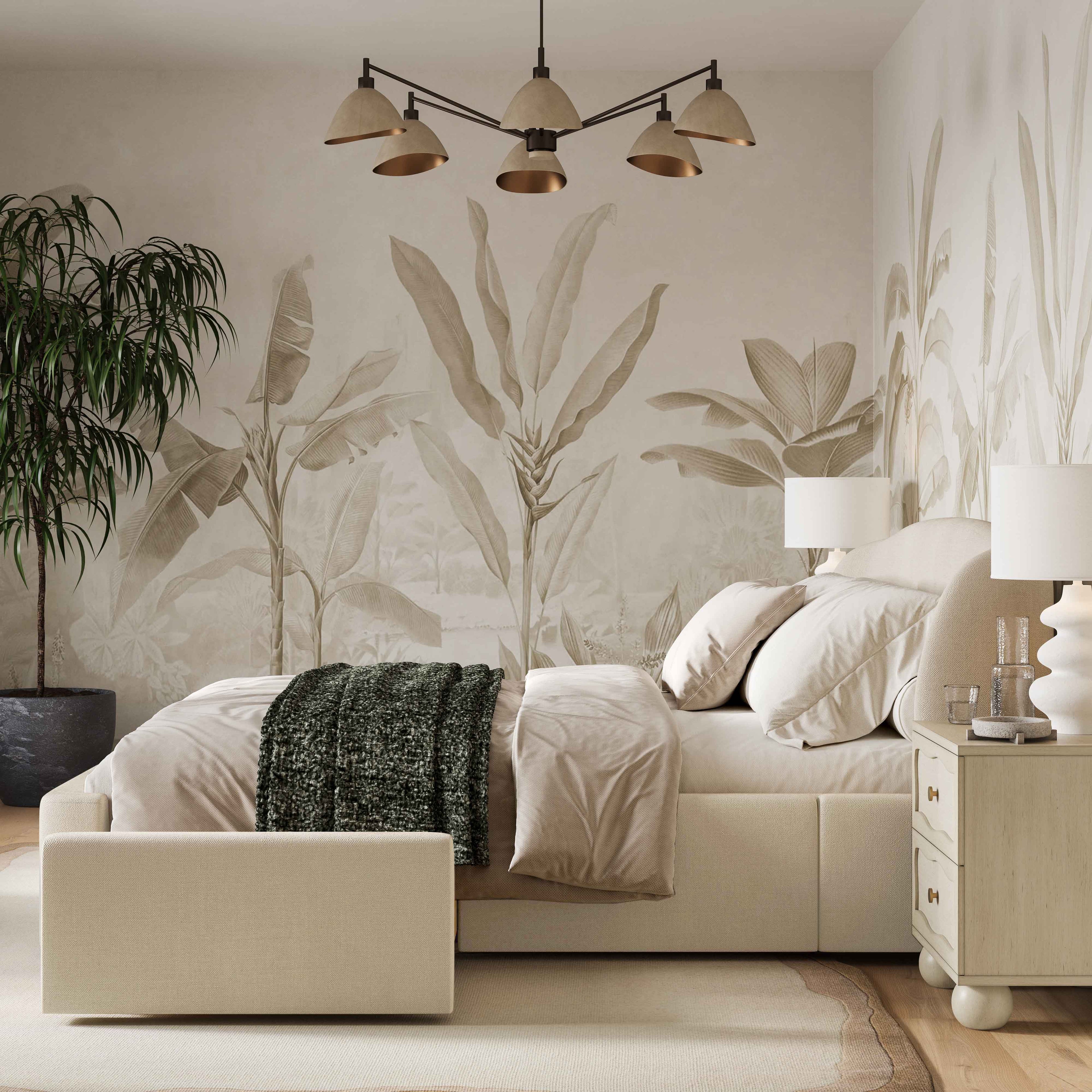 Corey Upcycled Performance Linen Storage Bed