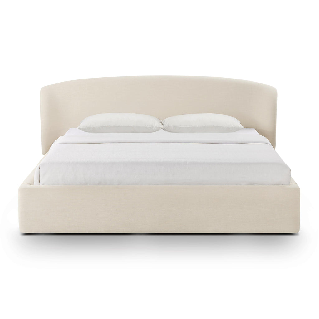 Corey Upcycled Performance Linen Storage Bed