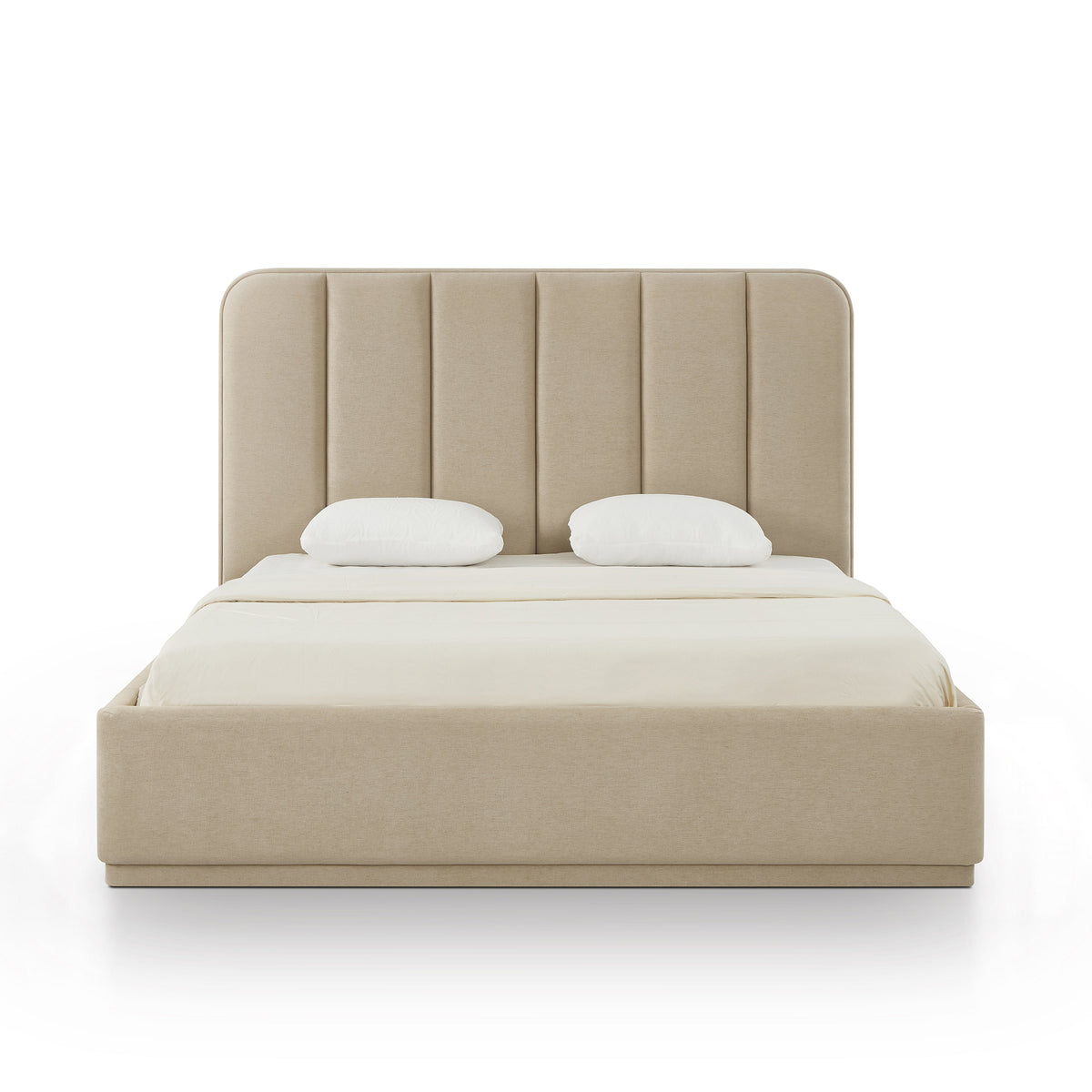 Parker Chenille Bed — Tan King