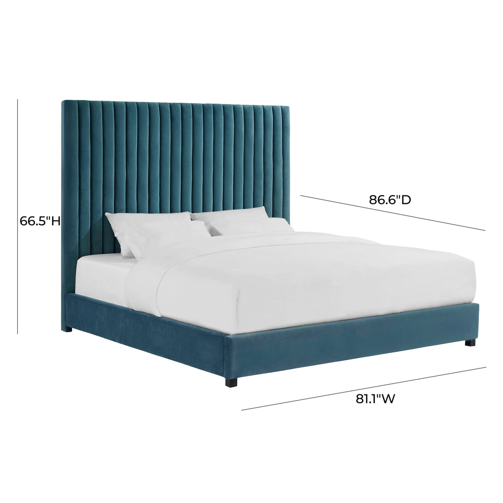 Arabelle Performance Velvet Bed