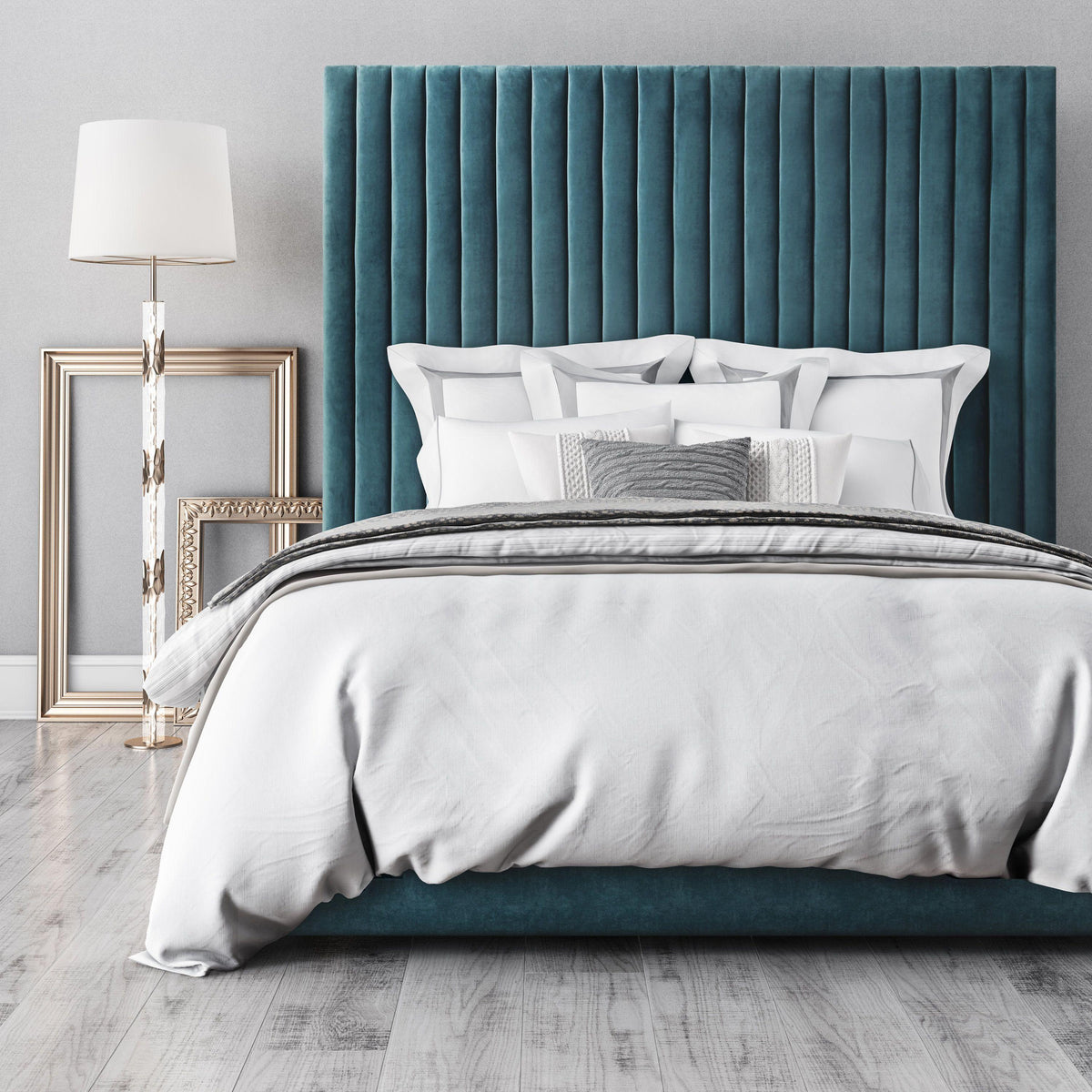 Arabelle Performance Velvet Bed