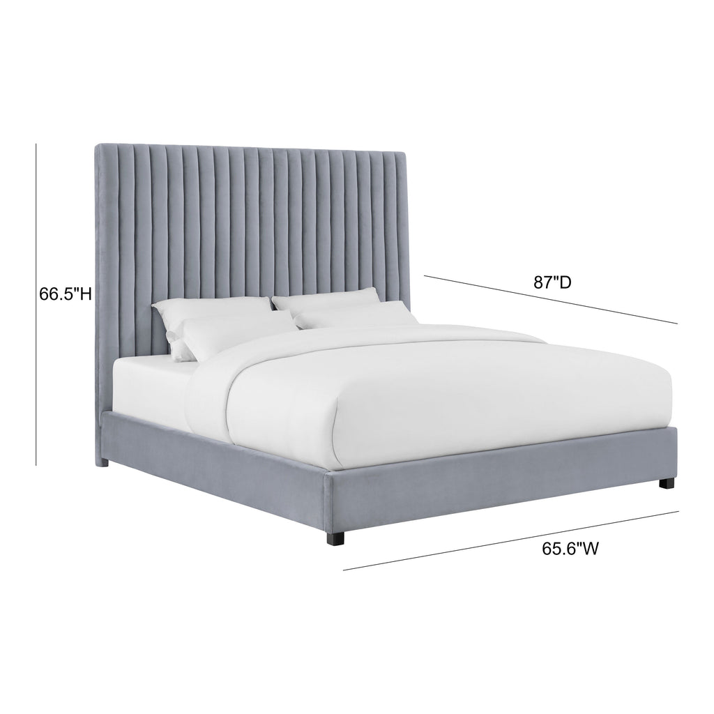Arabelle Performance Velvet Bed