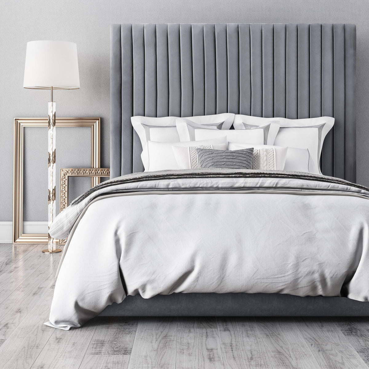 Arabelle Performance Velvet Bed