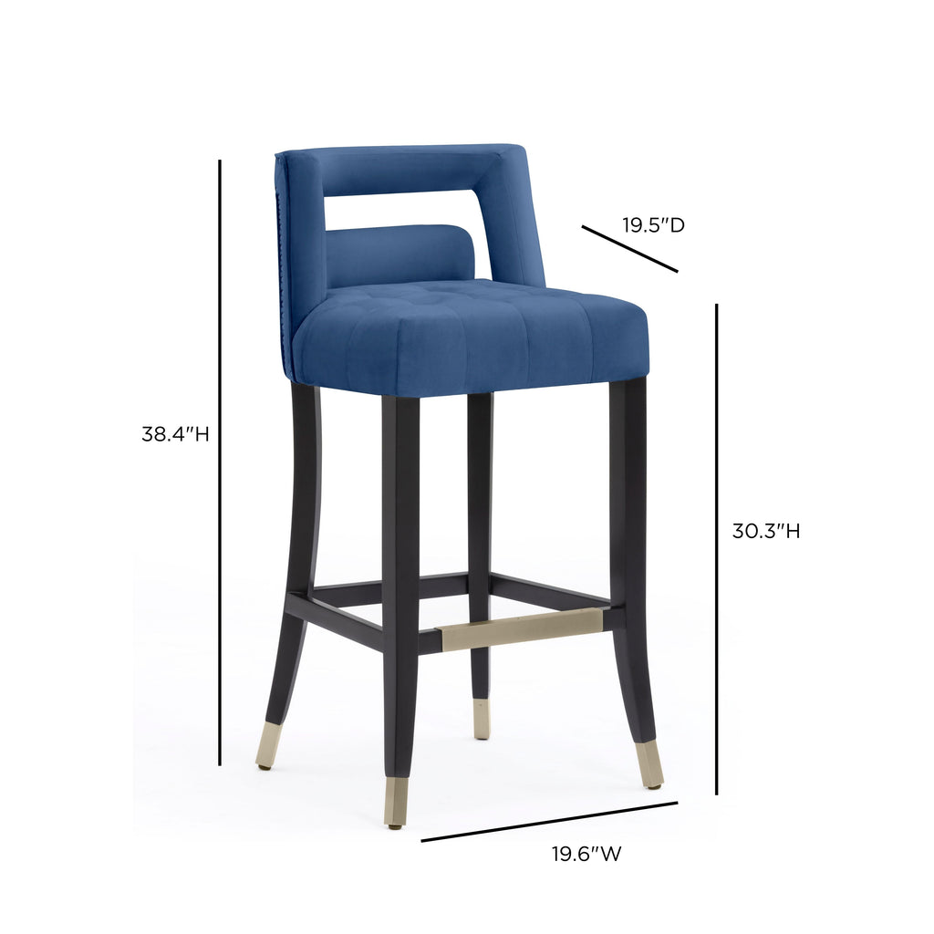 Hart Performance Velvet Stool