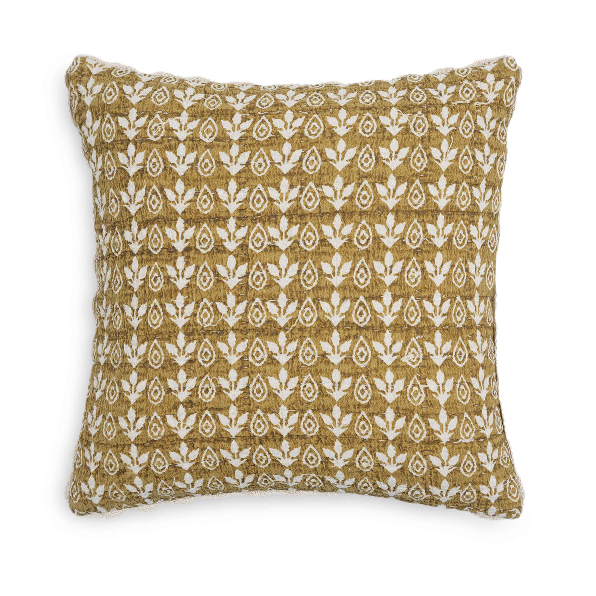 Harvest 20" Printed Cotton Throw Pillow Cover