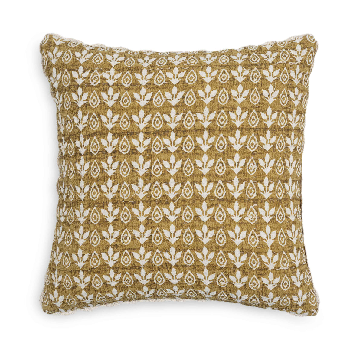 Harvest 20" Printed Cotton Throw Pillow Cover
