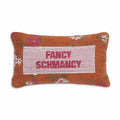 Fancy Schmancy 15"X9" Jacquard Cotton Throw Pillow