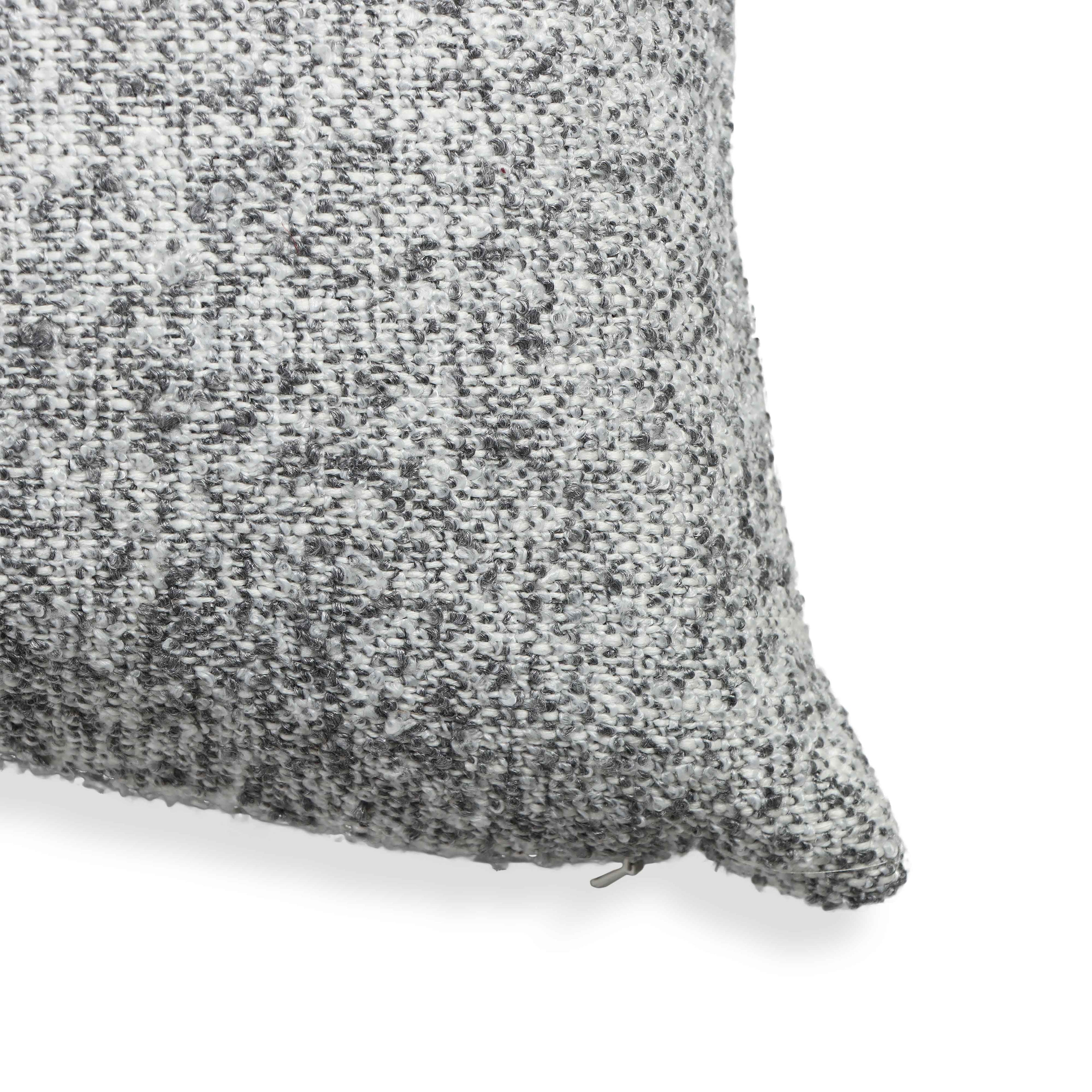 Poh 16" Boucle Square Throw Pillow