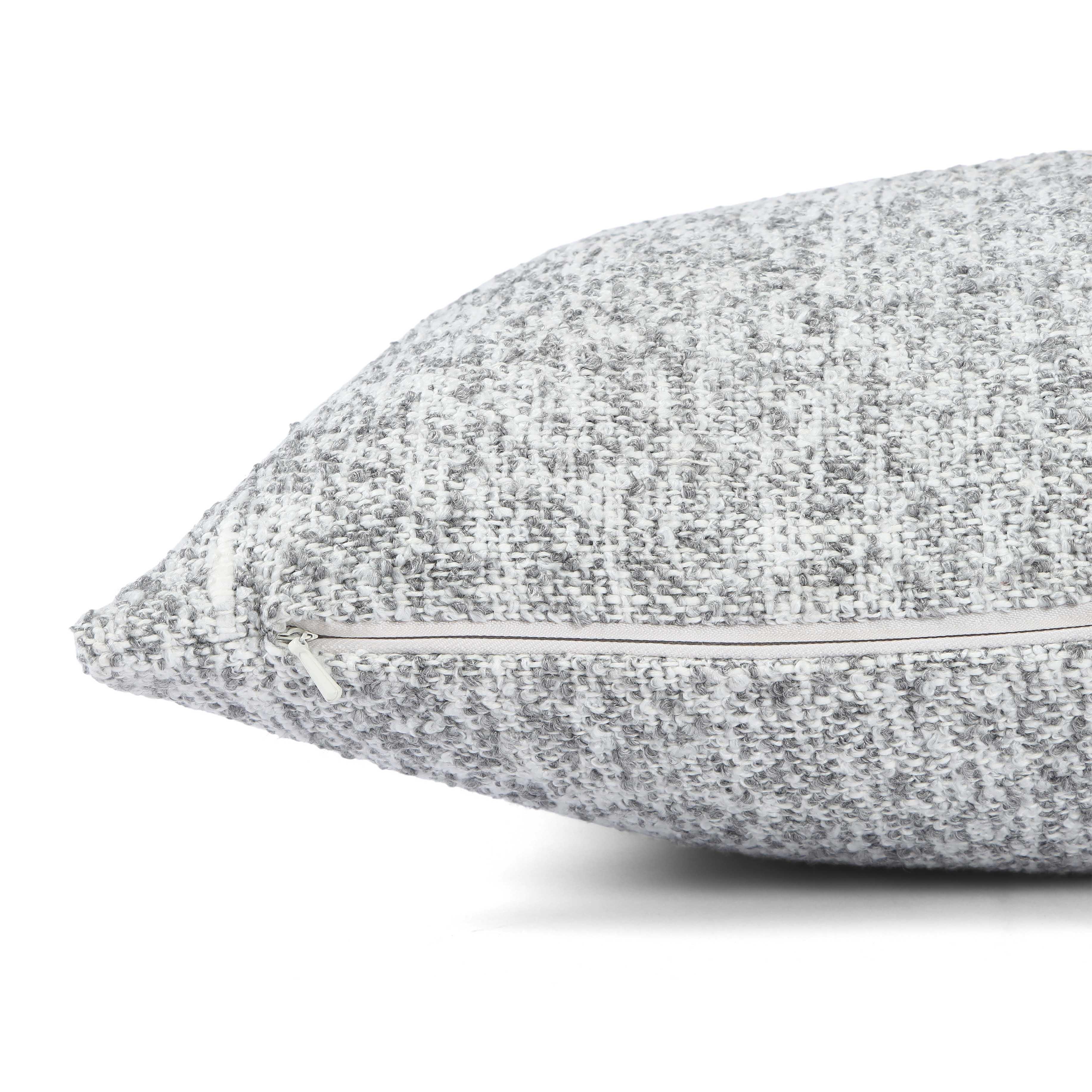 Poh 16" Boucle Square Throw Pillow