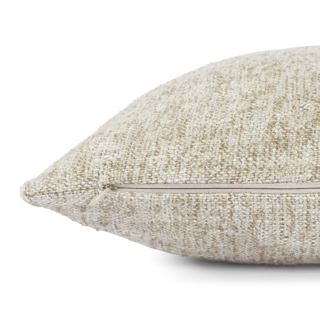 Poh 16" Boucle Square Throw Pillow