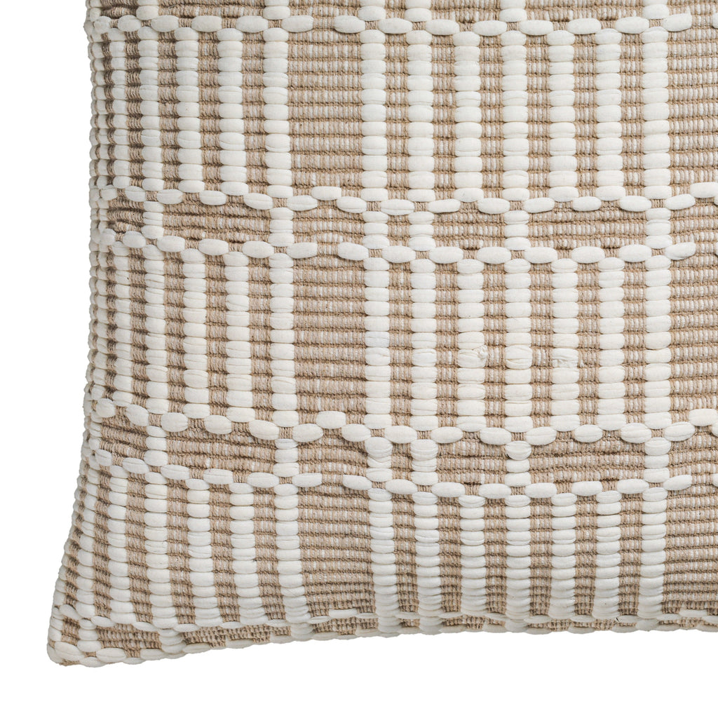 Maresh 20" Square Woven Throw Pillow