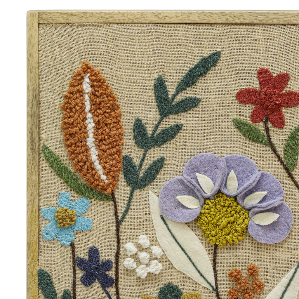 Muro "Sprout" Embroidered Wall Art