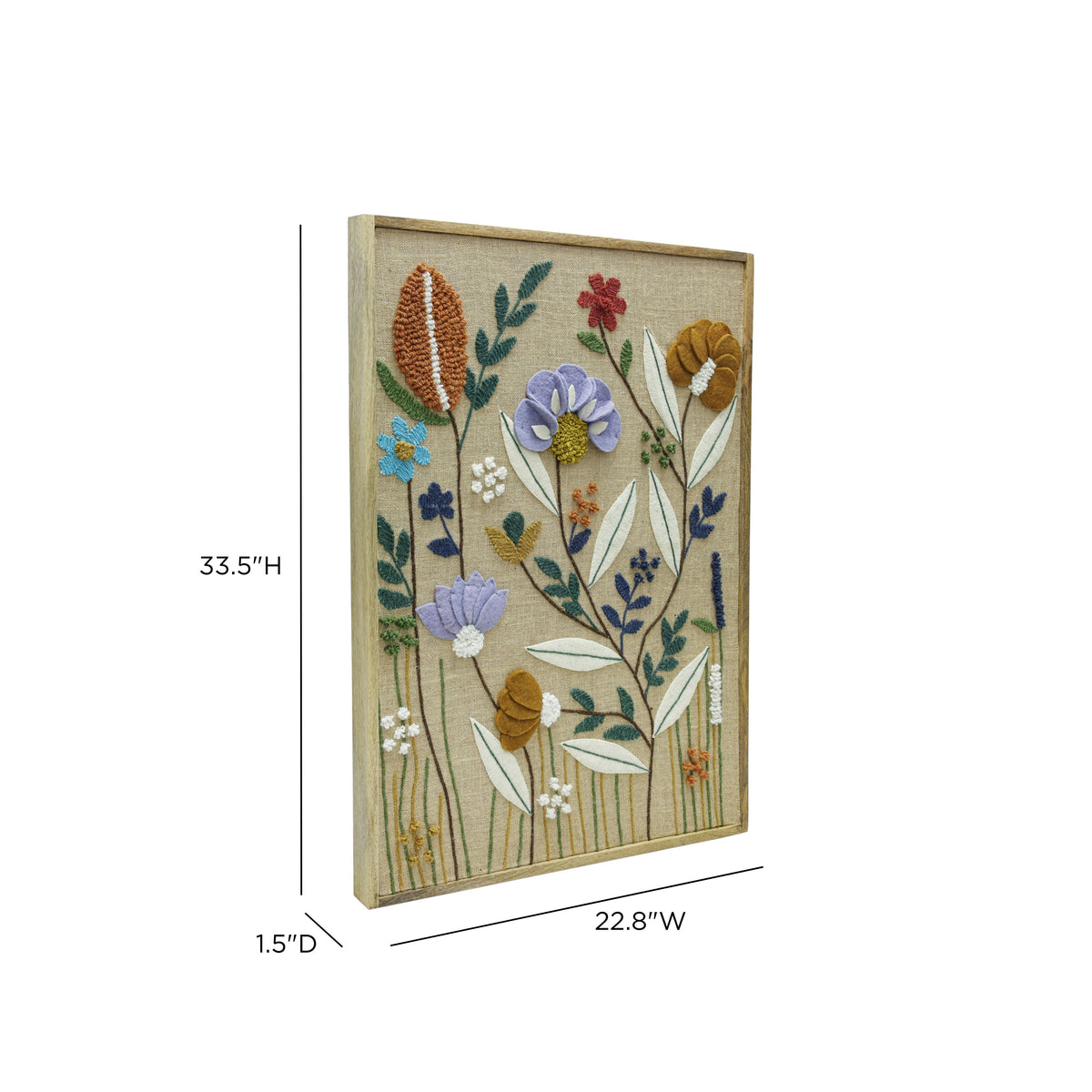 Muro "Sprout" Embroidered Wall Art